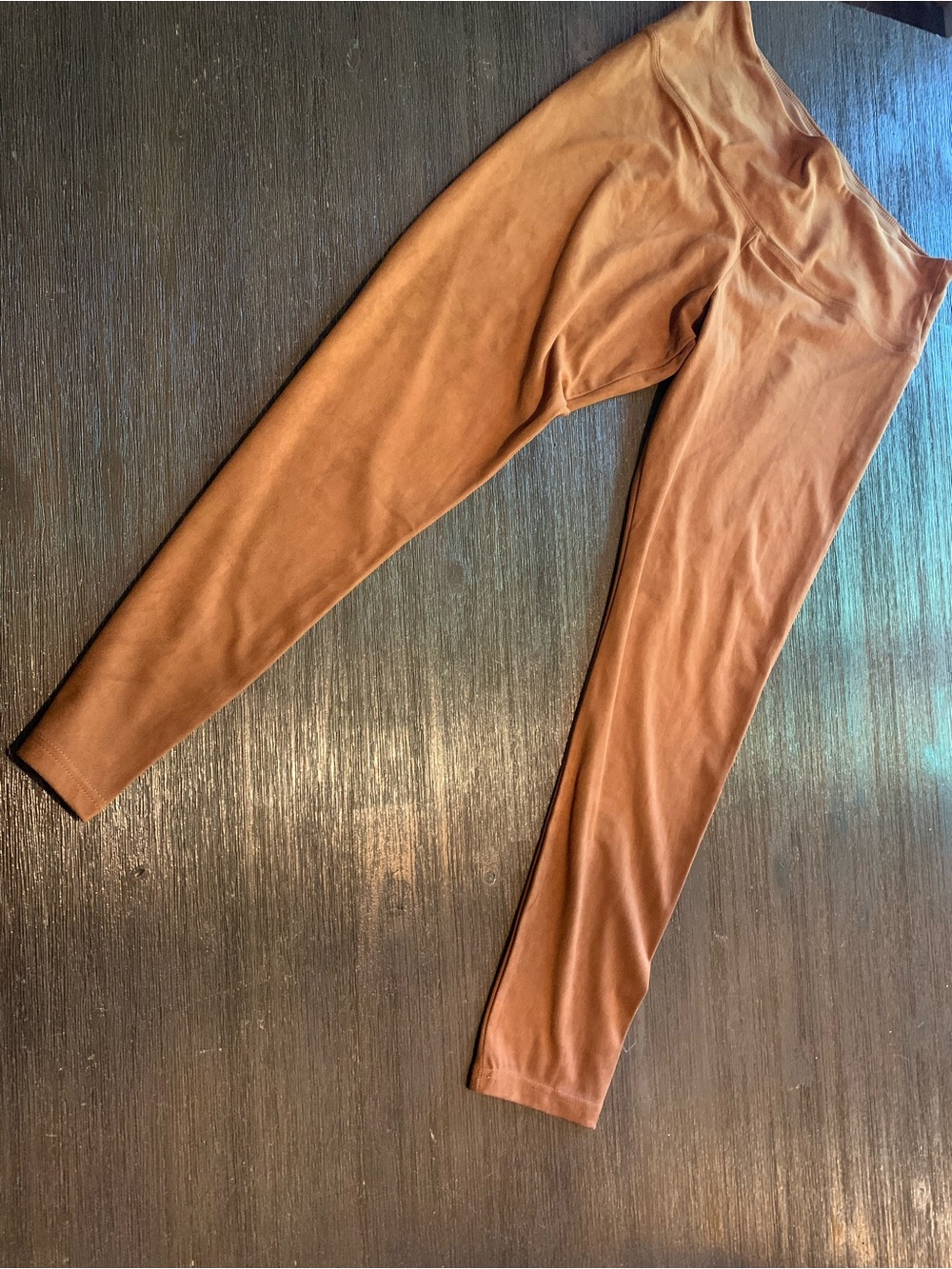 Natural Reflections Women's Leggings in Rust